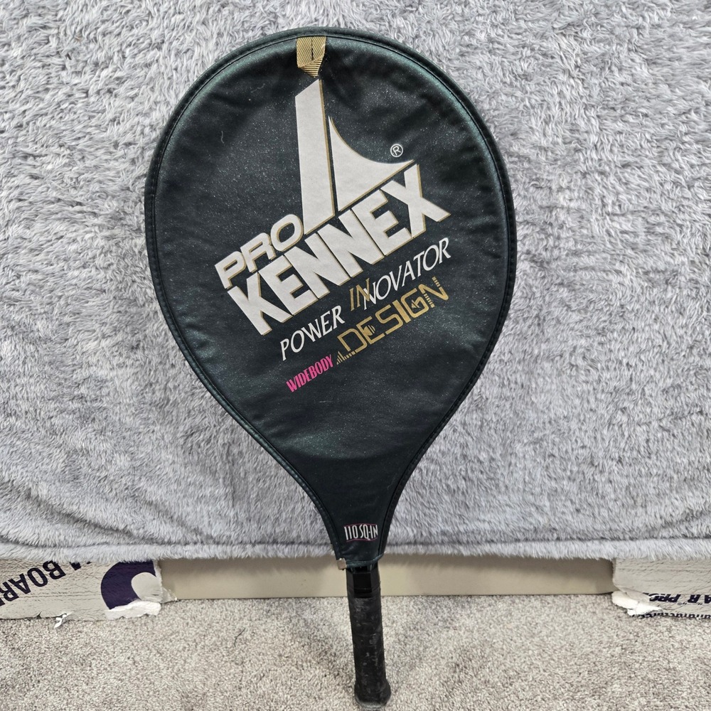 ProKennex Power Innovator Widebody Tennis Racquet 4 3/8 L3 Green 110 sq in Cover